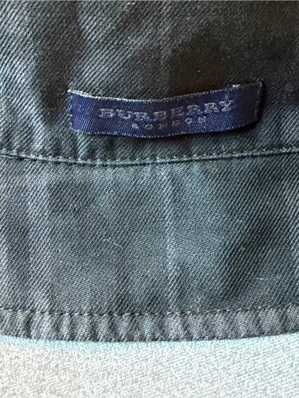 Toddler Unisex Burberry Black & Gray Bucket Hat (4T - 6X)